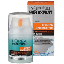 Outlet L'Oréal Paris Men Expert Hydra Energetic Intens hydraterende Gezichtsgel Gezichtscreme Mannen