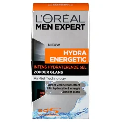 Outlet L'Oréal Paris Men Expert Hydra Energetic Intens hydraterende Gezichtsgel Gezichtscreme Mannen