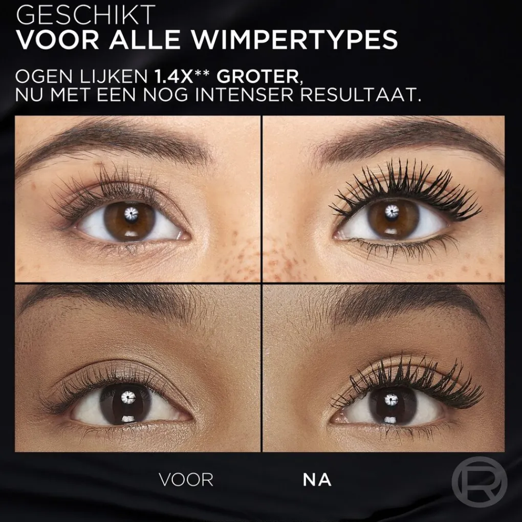 Online L'Oréal Paris Panorama All Night Black Mascara Mascara