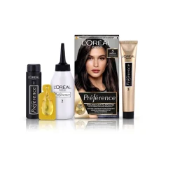 Sale L'Oréal Paris Préférence 3 Donkerbruin Permanente Haarkleuring Haarverf