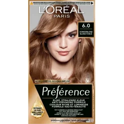 New L'Oréal Paris Préférence 6 Donkerblond Permanente Haarkleuring Haarverf