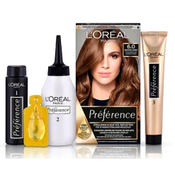 New L'Oréal Paris Préférence 6 Donkerblond Permanente Haarkleuring Haarverf