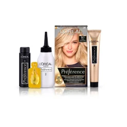 Sale L'Oréal Paris Préférence 9.1 Zeer Licht Asblond Permanente Haarkleuring Haarverf