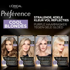 Discount L'Oréal Paris Préférence Cool Blondes 9.12 Zeer Licht As Beigeblond Permanente Haarkleuring Haarverf
