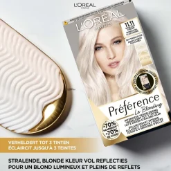 Best L'Oréal Paris Préférence Le Blonding 11.11 Ultra Licht Asblond Permanente Haarkleuring Haarverf