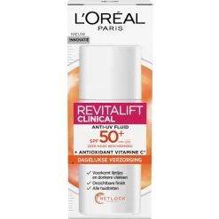 Hot L’Oréal Paris Revitalift Clinical SPF50+ Vitamine C Anti-UV Fluid Dagcreme