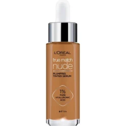 New L'Oréal Paris True Match Nude 6-7 Tan Plumping Tinted Serum Foundation