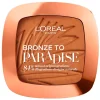New L'Oréal Paris Wake Up & Glow 02 Back To Bronze Bronzer Bronzer