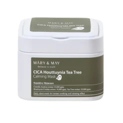 Online CICA Houttuynia Tea Tree Calming Mask Korean Skincare|Gezichtsmaskers