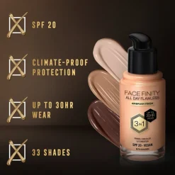 Best Facefinity All Day Flawless N75 Golden Foundation Foundation