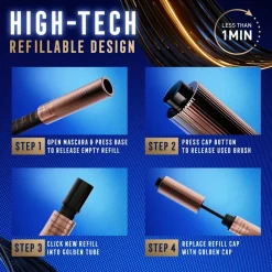 Hot False Lash Effect Supreme Recharge 1 Black Mascara Mascara