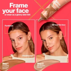 Hot Glow Framer 60 Rich Bronzing & Illuminating Tint Foundation