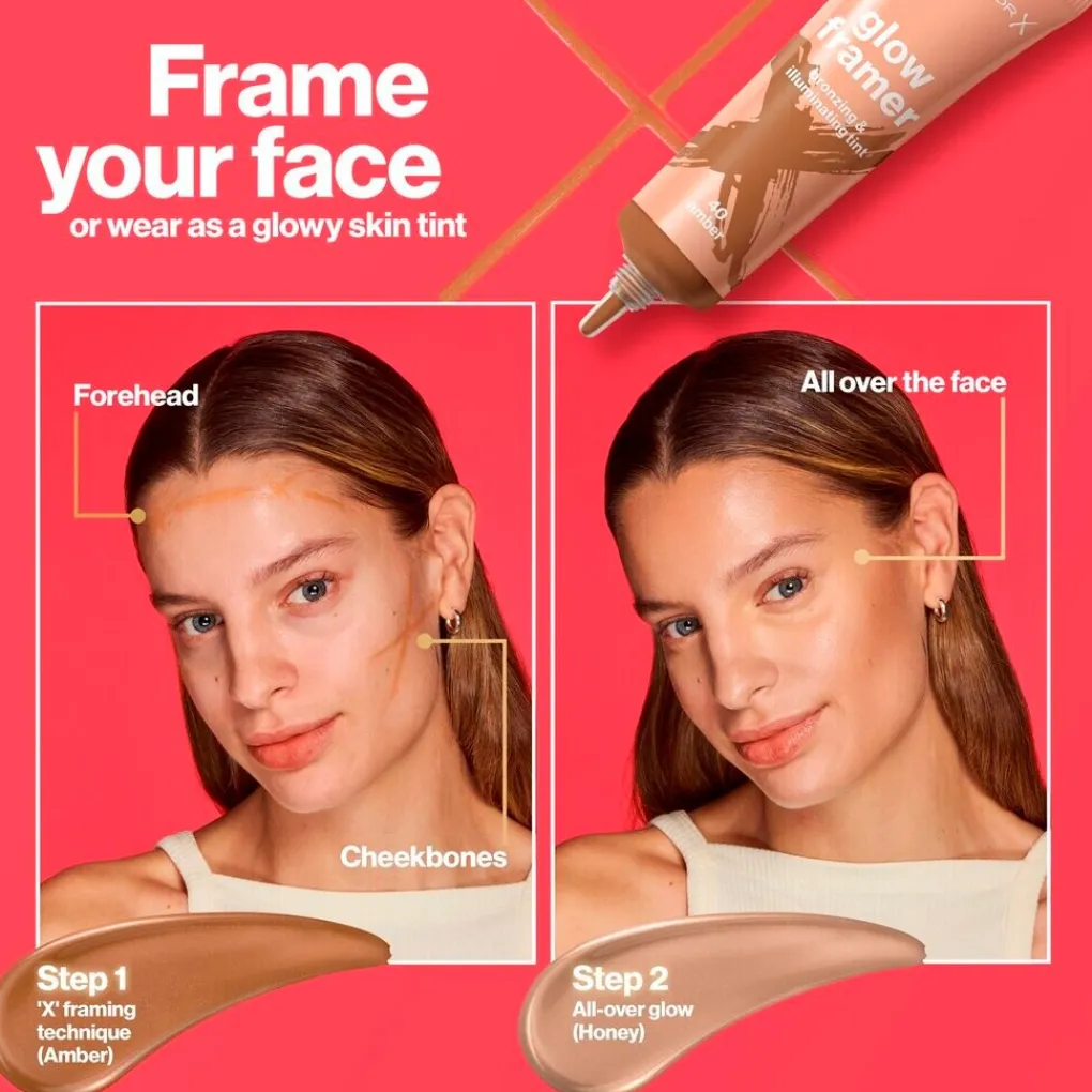 Sale Glow Framer 10 Sand Bronzing & Illuminating Tint Foundation