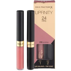 Clearance Lipfinity Lip Colour 016 Glowing 2-Step Longlasting Lipstick Lipmake-Up