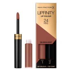 Lipfinity Lip Colour 190 Indulgent 2-Step Longlasting Lipstick Lipmake-Up