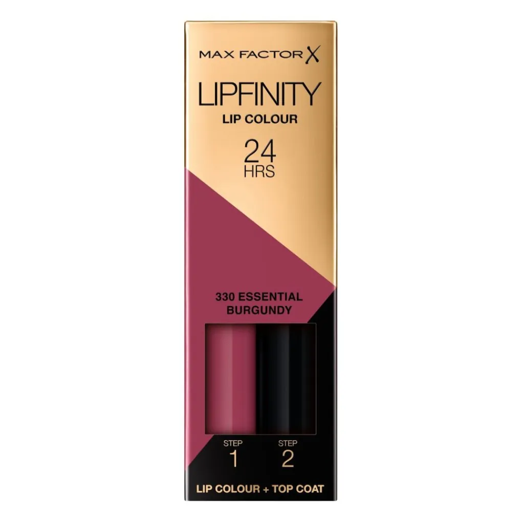 Best Lipfinity Lip Colour 330 Essential Burgundy 2-Step Longlasting Lipstick Lipmake-Up