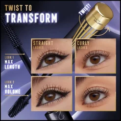 Sale Masterpiece 2-in-1 Lash Wow Midnight Black Mascara Mascara