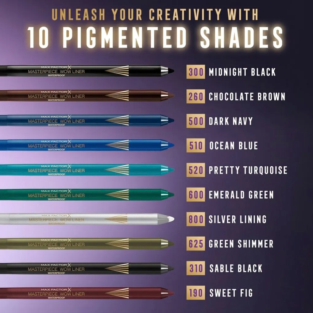 Hot Masterpiece Wow Liner 500 Eyeliner Oogpotlood