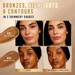 Sale Miracle 002 Medium-to-Deep Pure Golden Glow Bronzer Bronzer