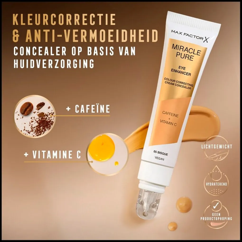 Online Miracle Pure Eye Enhancer 02 Buff Cream Concealer Concealer