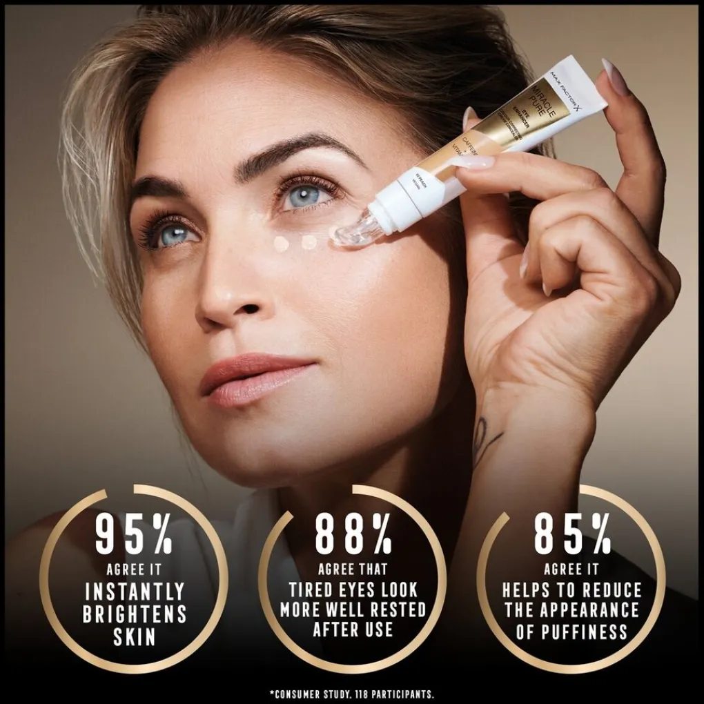 Online Miracle Pure Eye Enhancer 02 Buff Cream Concealer Concealer