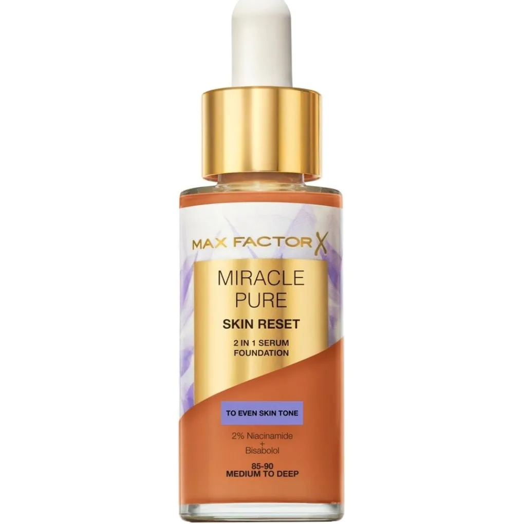 Miracle Pure Skin Reset 85-90 Medium to Deep 2-in-1 Serum Foundation Foundation