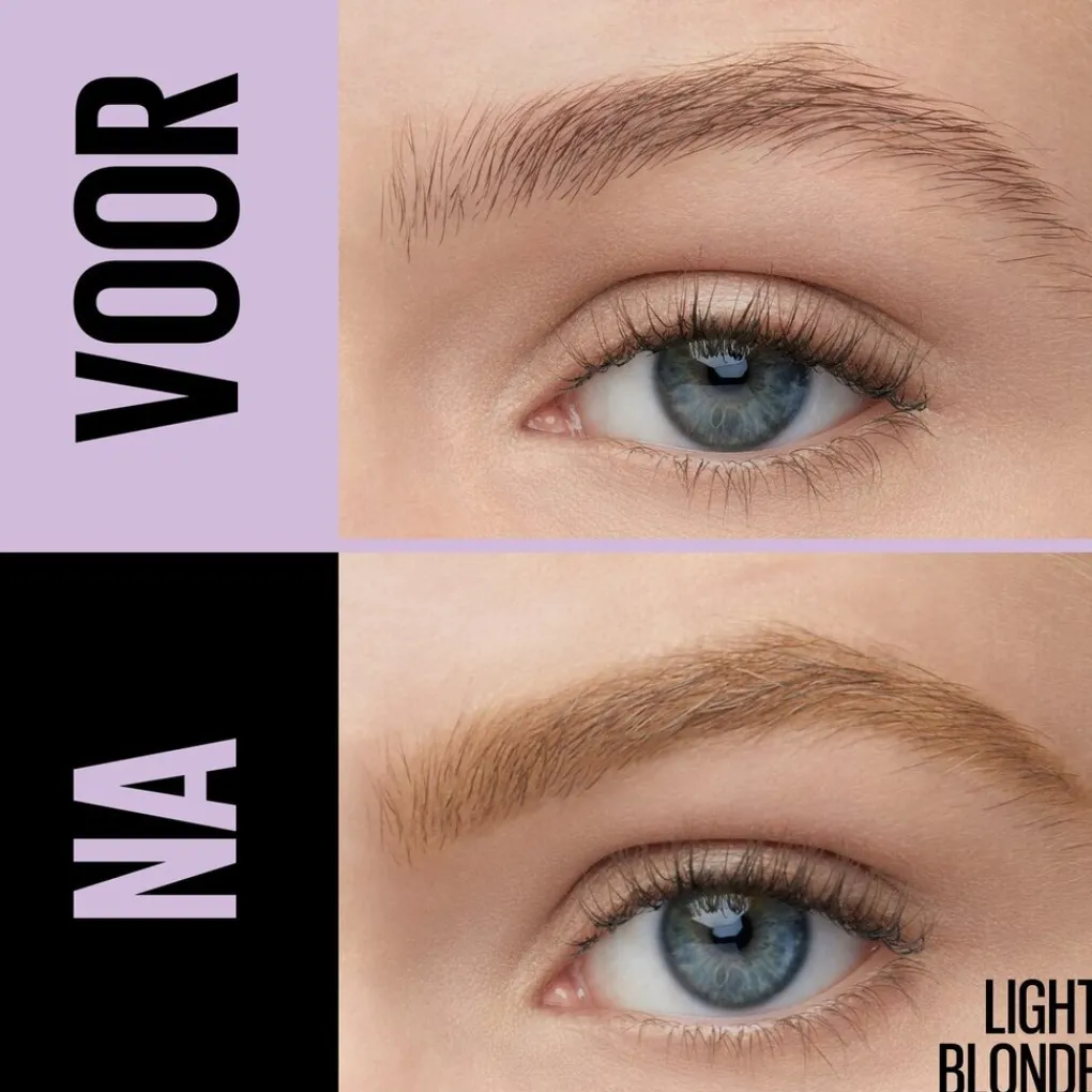 Outlet New York Express Brow Duo 00 Light Blonde Wenkbrauwpotlood Wenkbrauw Make-Up