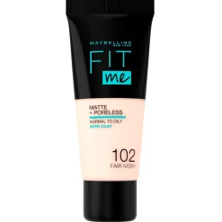 Clearance New York Fit Me Matte & Poreless 102 Fair Ivory Foundation Foundation