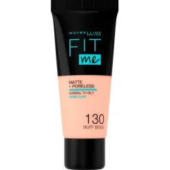 Outlet New York Fit Me Matte & Poreless 130 Buff Beige Foundation Foundation