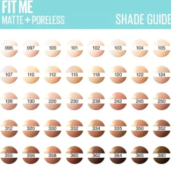 Outlet New York Fit Me Matte & Poreless 350 Caramel Foundation Foundation
