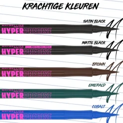 New New York Hyper Precise All Day Liner 01 Black Liquid Eyeliner Oogpotlood