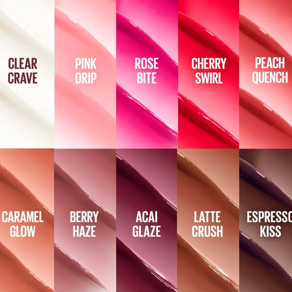 Hot New York Lifter Glaze 009 Latte Crush Oil Lippenbalsem Lipmake-Up