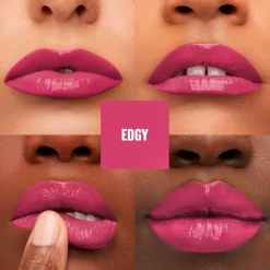 Discount New York SuperStay Vinyl Ink 165 Edgy Longwear Liquid Lipstick Lipmake-Up