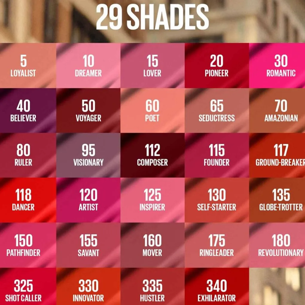 Discount New York SuperStay Matte Ink 70 Amazonian Lipstick Lipmake-Up