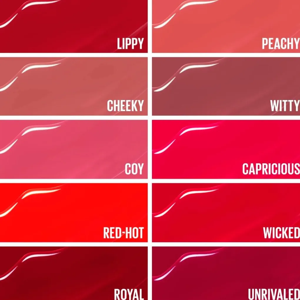 Discount New York SuperStay Vinyl Ink 25 Red-Hot Lipstick Lipmake-Up