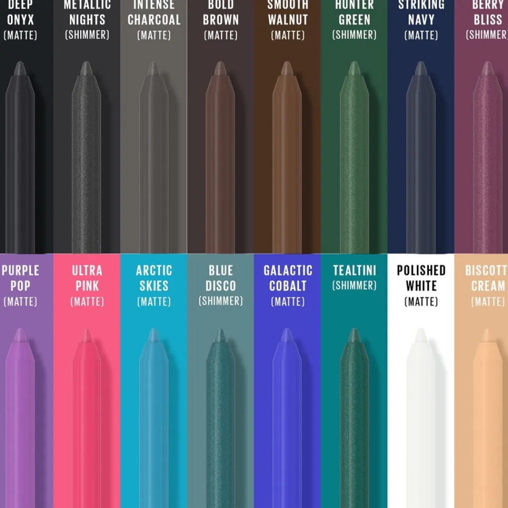 Clearance New York Tattoo Liner 900 Deep Onyx Automatic Gel Pencil Oogpotlood