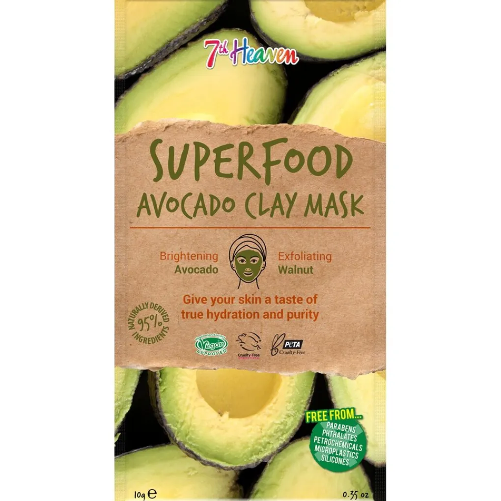 Outlet Montagne Jeunesse Superfood Avocado Clay Mask Gezichtsmaskers