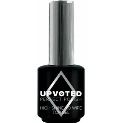 Clearance UPVOTED Soak Off High Shine No Wipe Top Gel Gellak