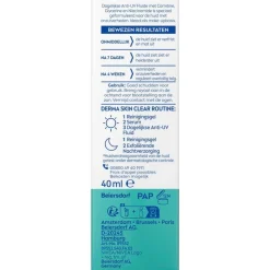 Nivea Derma Skin Clear Dagelijkse Anti-Uv Fluïde Zonnebrand|Dagcreme