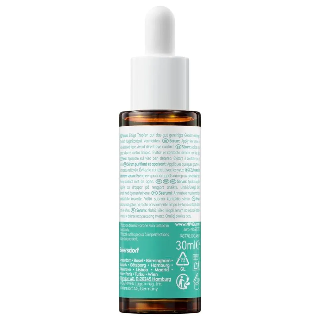 Sale NIVEA Derma Skin Clear Zuiverend en Kalmerend Serum Serum