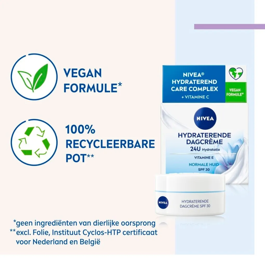 Outlet NIVEA Hydraterende Dagcrème met SPF30 Dagcreme