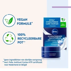 New NIVEA Hydraterende Nachtcrème Nachtcreme