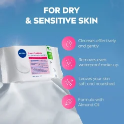 New NIVEA 3-In-1 Reinigingsdoekjes Gezichtsreiniging