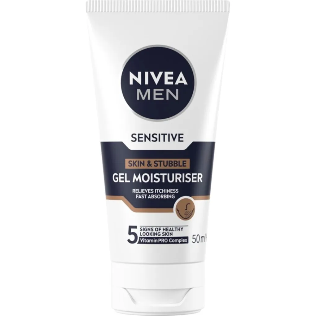 Hot Sensitive Huid & Stoppelbaard Gezichtsgel Baardverzorging|Gezichtscreme Mannen