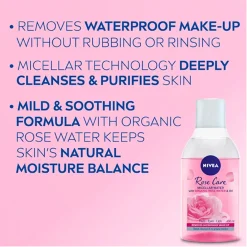 Hot NIVEA Rose Care Micellair Rozenwater met Olie Gezichtsreiniging