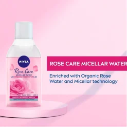 Hot NIVEA Rose Care Micellair Rozenwater met Olie Gezichtsreiniging
