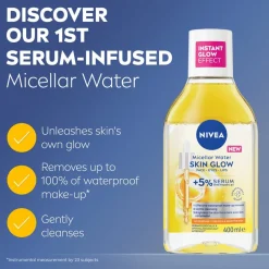 Hot NIVEA Skin Glow Micellair Water Gezichtsreiniging