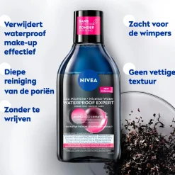 Clearance NIVEA Waterproof Expert Micellair Water Gezichtsreiniging