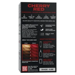 Discount No Cherry Red Permanent Vegan Dye Kit Haarverf