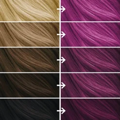 Clearance No Vivid Berry Permanent Vegan Dye Kit Haarverf